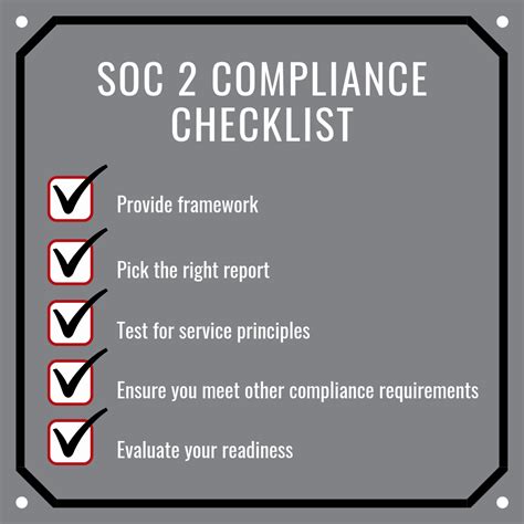 SOC 2 Compliance Checklist: Audit Requirements and Examples .